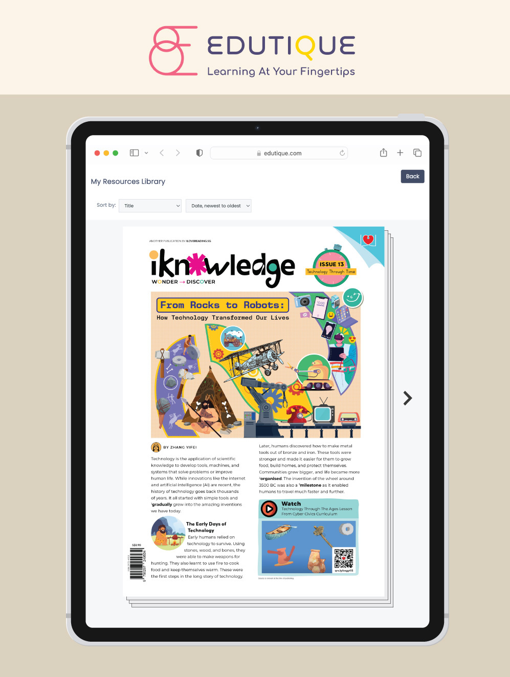 [PRE-ORDER] [DIGITAL ONLY] iKnowledge Newsletter 2026 [Issues 13 to 18] (for 8+ y/o)
