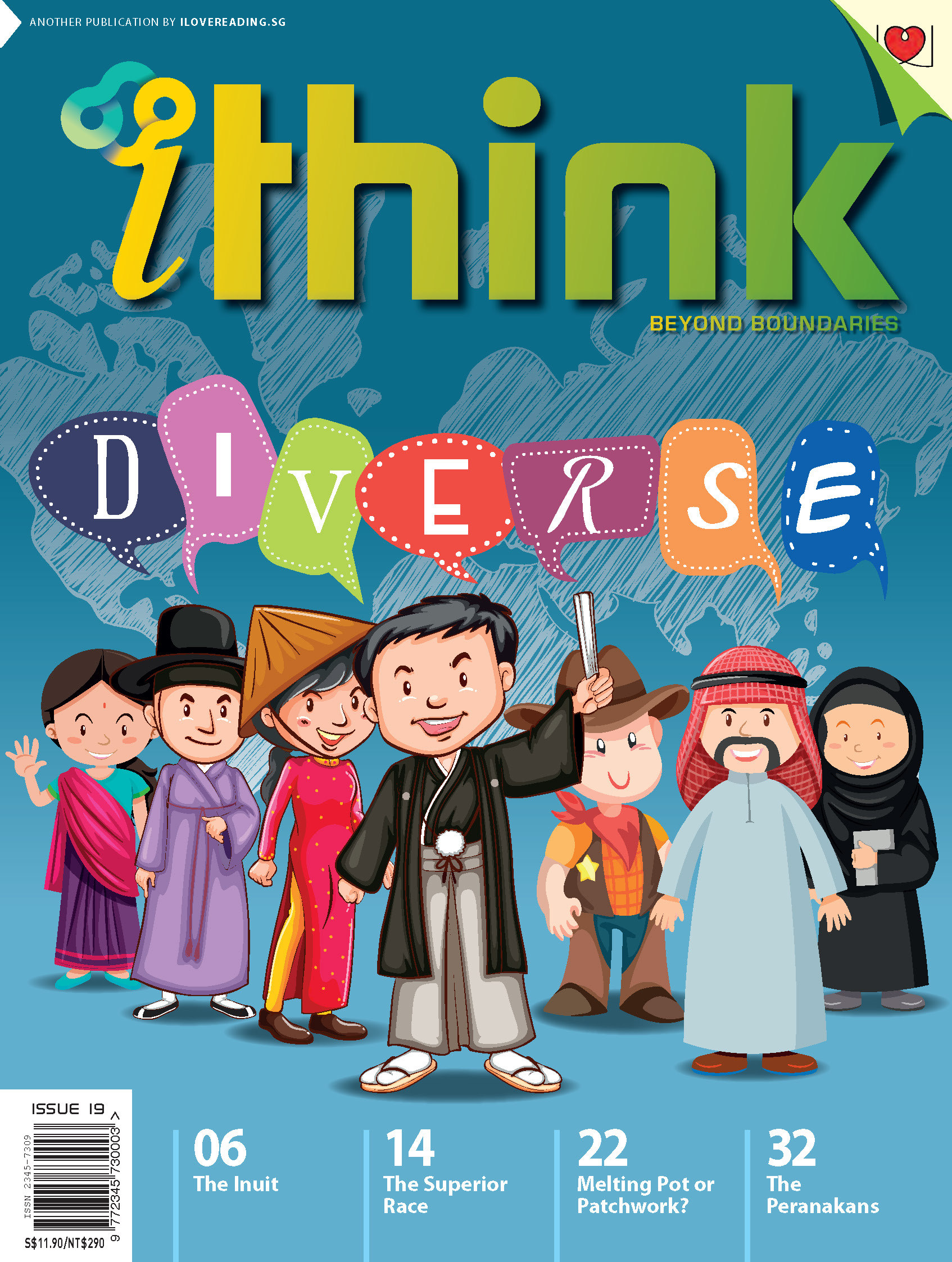 iThink Magazine Assorted Collection [SET D]: 4 single issues (for 14+ y/o)