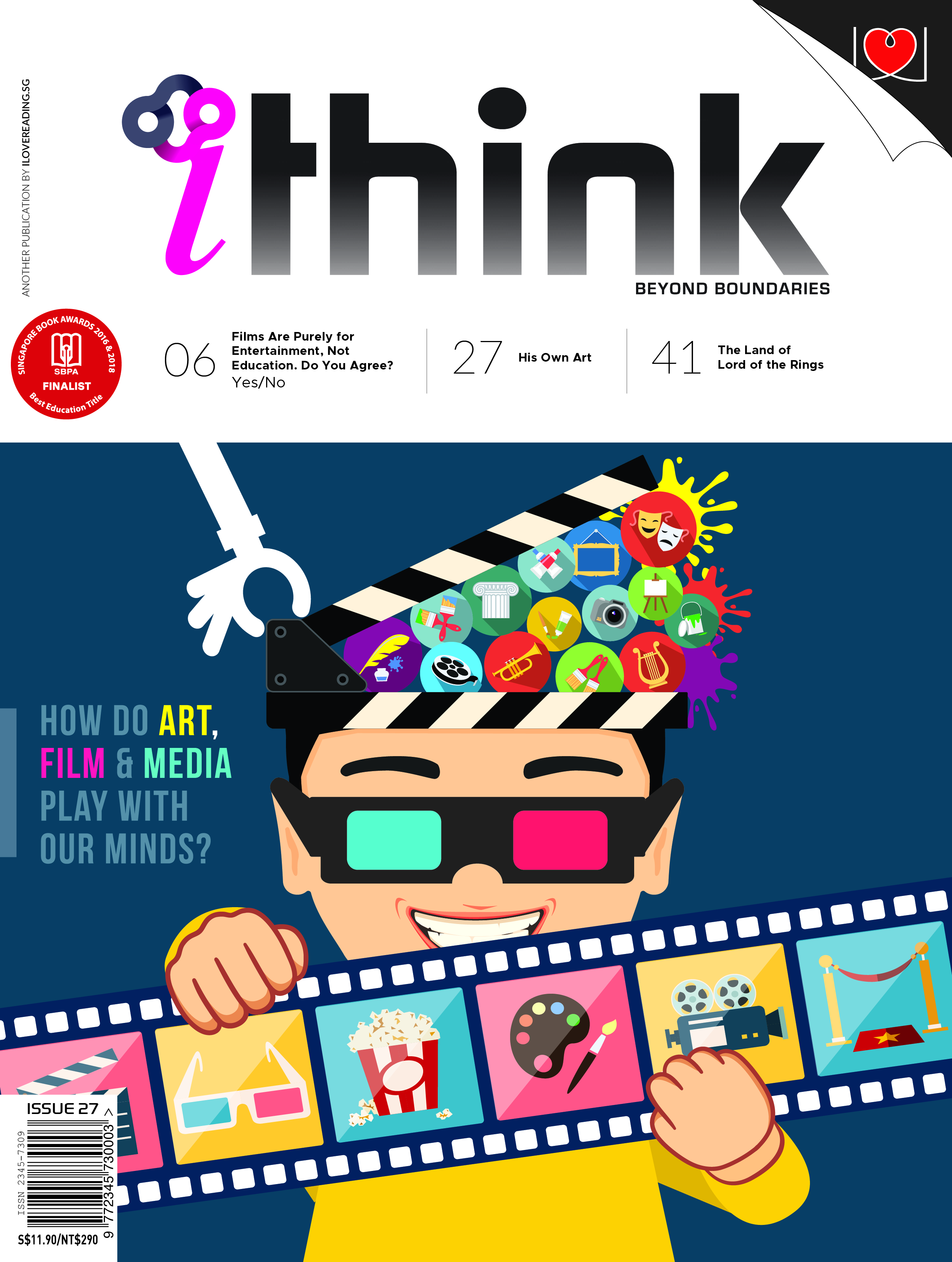 iThink Magazine Assorted Collection [SET E]: 4 single issues (for 14+ y/o)