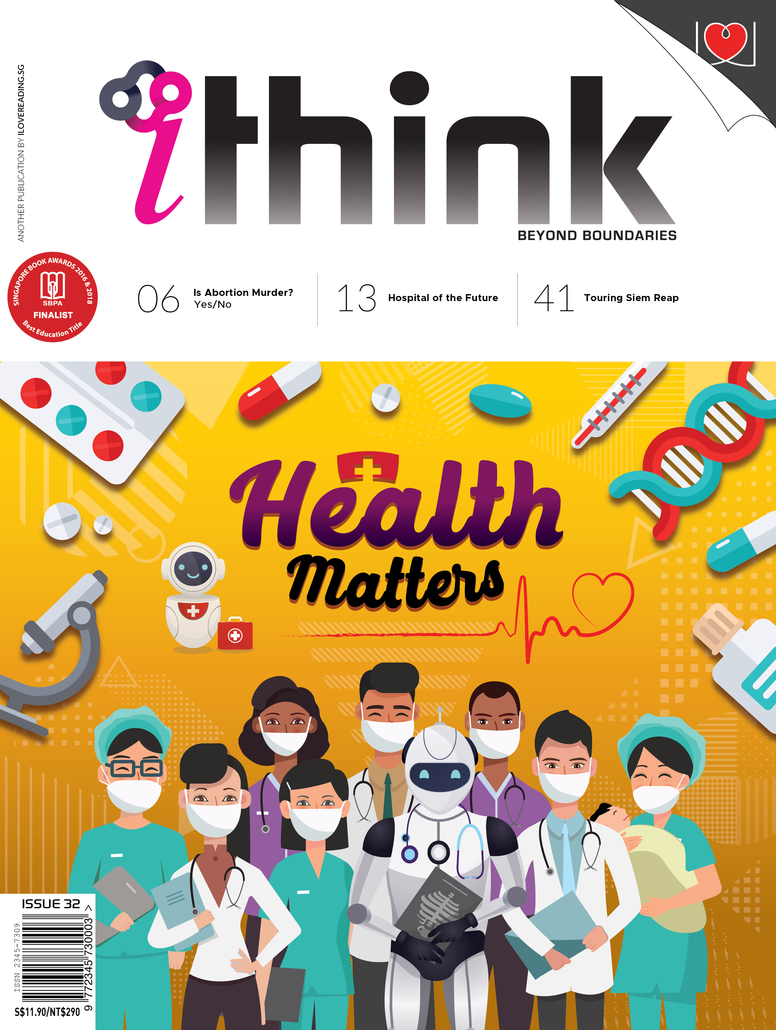 iThink Magazine Assorted Collection [SET D]: 4 single issues (for 14+ y/o)