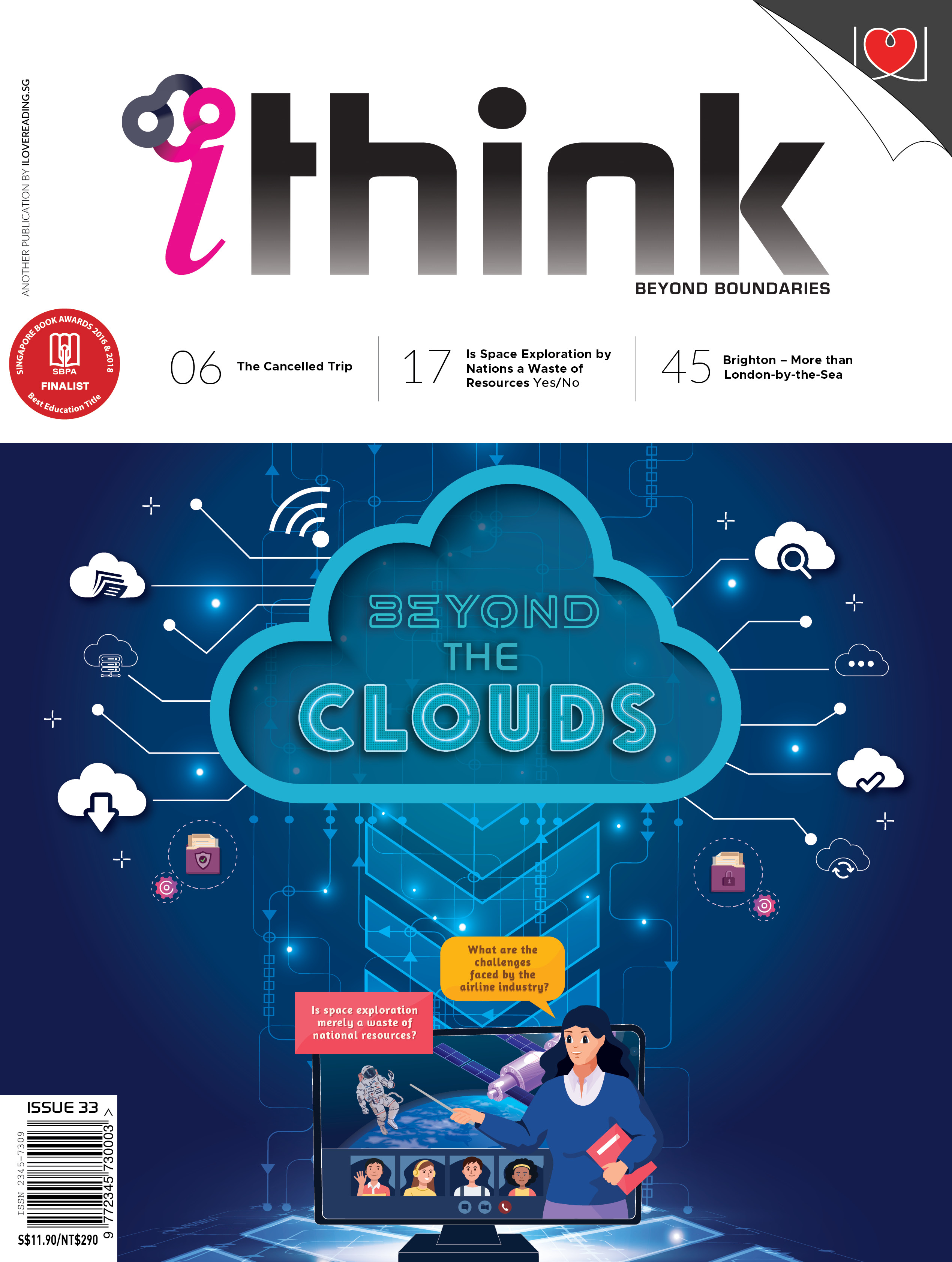 iThink Magazine Assorted Collection [SET D]: 4 single issues (for 14+ y/o)