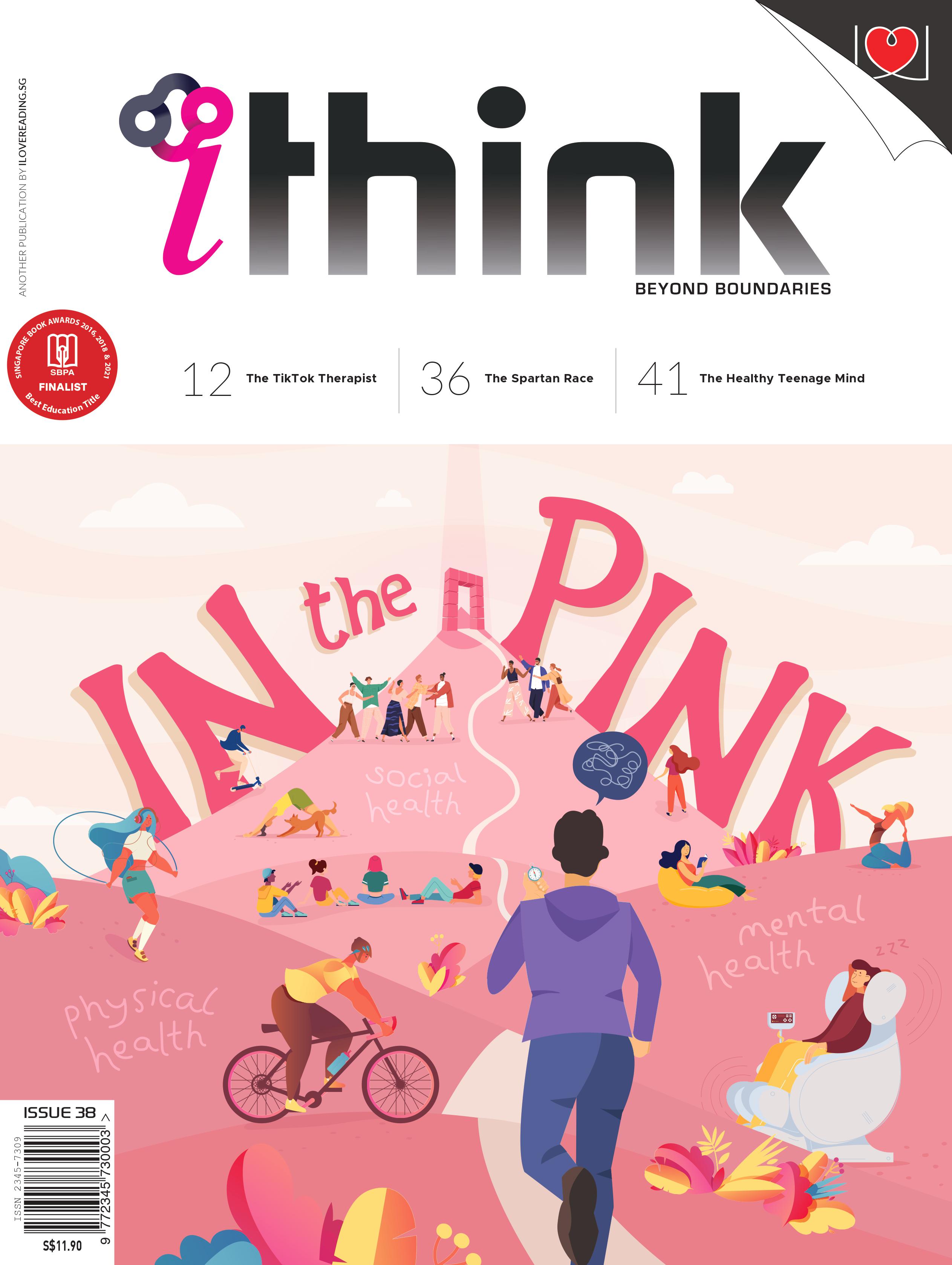 iThink Magazine 2022: 3 single issues + 1 double issue (for 14+ y/o)