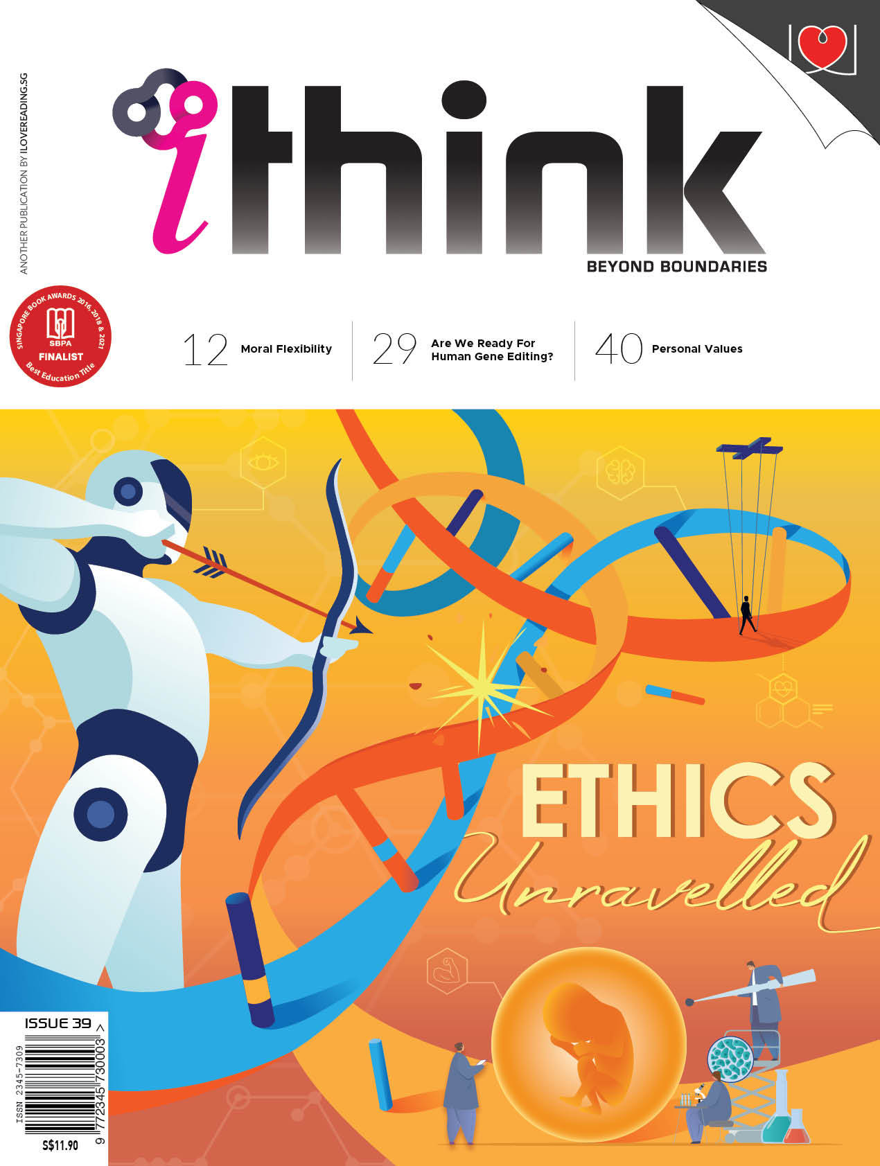 iThink Magazine 2022: 3 single issues + 1 double issue (for 14+ y/o)
