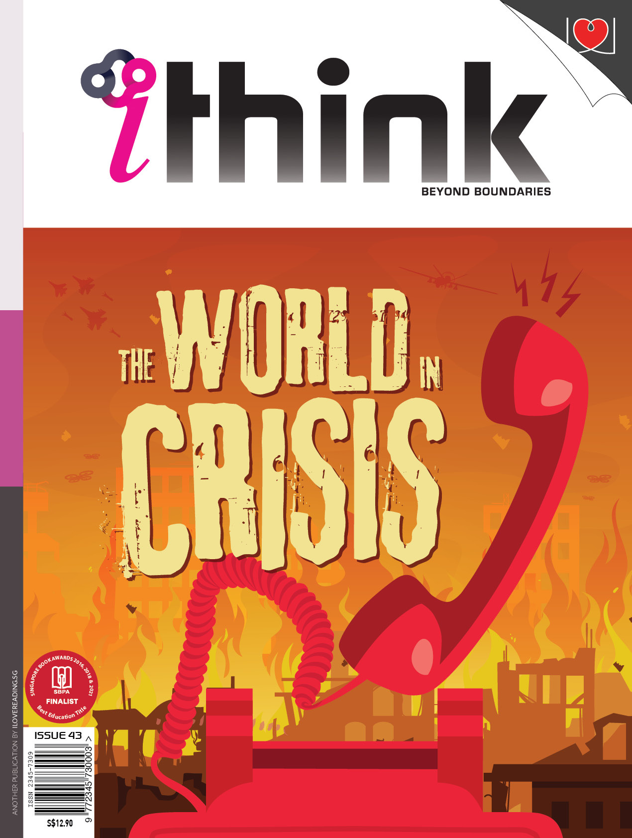 [PRINT ONLY] -  iThink Magazine 2023: 3 single issues + 1 double issue (for 14+ y/o)