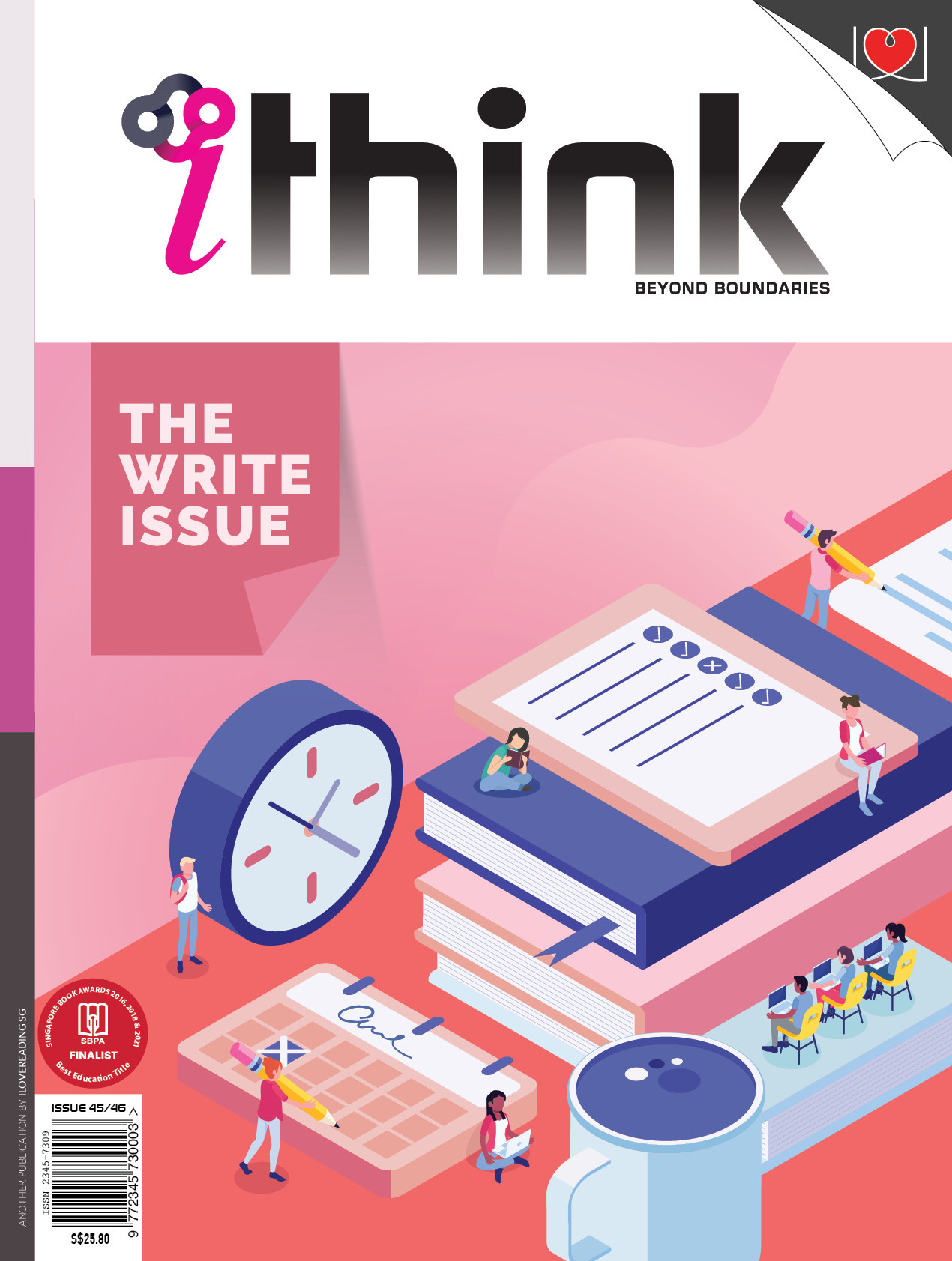 [PRINT ONLY] -  iThink Magazine 2023: 3 single issues + 1 double issue (for 14+ y/o)