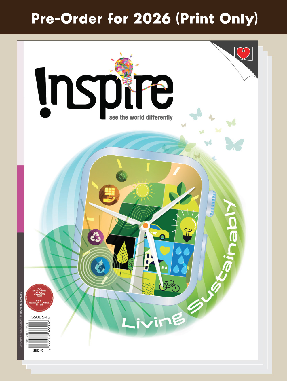 [PRE-ORDER] [PRINT ONLY] Inspire Magazine 2026 Edition [Issues 54-56, 57/58] (for 12+ y/o)