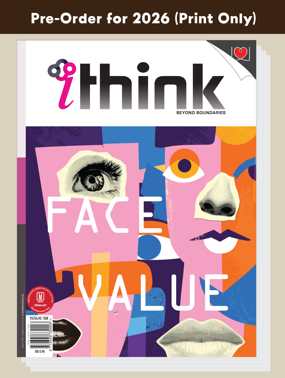 [PRE-ORDER] [PRINT ONLY] iThink Magazine 2026 Edition [Issues 58-62] (for 14+ y/o)