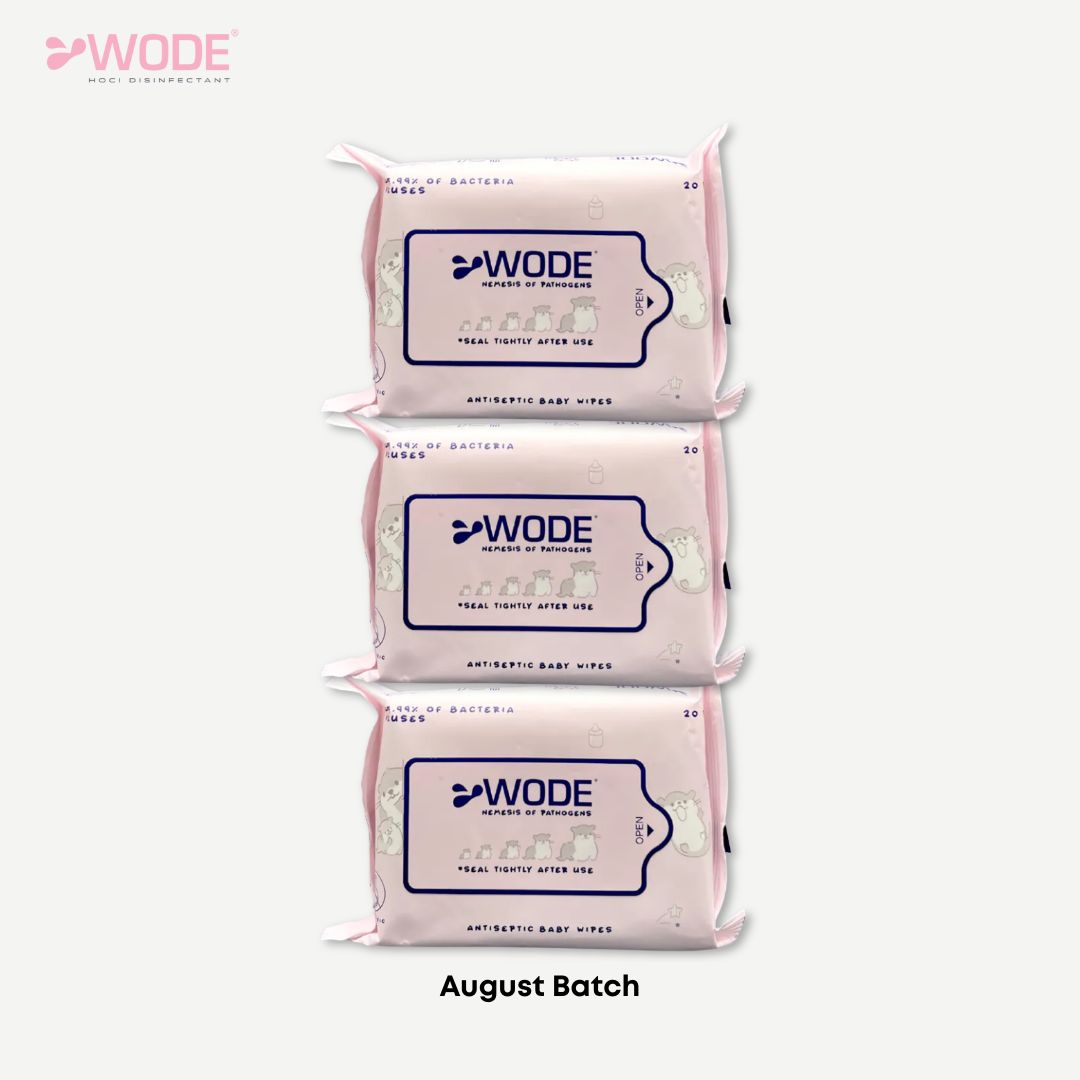 WODE 20PC Wipes (Pack of 3)