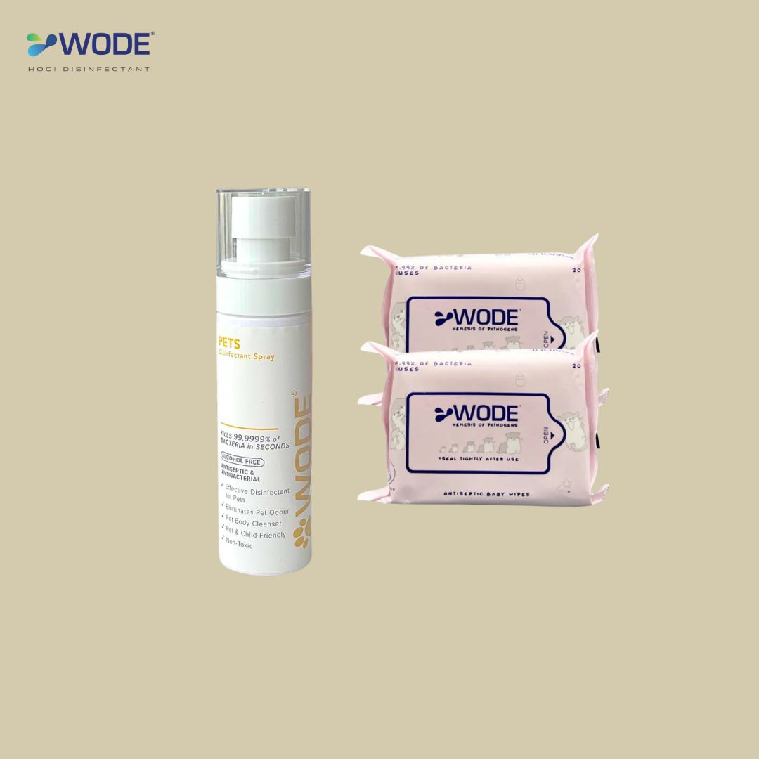 WODE Pets 80ml Disinfectant Spray