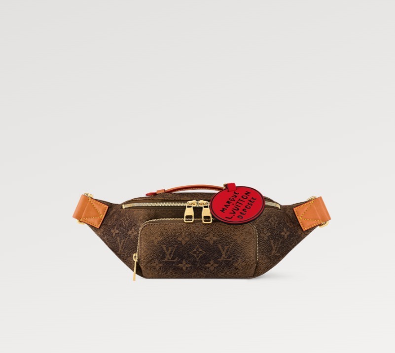 LV【お洒落メンズへ】Louis Vuitton  ルイヴィトン ラッシュ　バムバッグ M11539  30*15*8 CM  240915