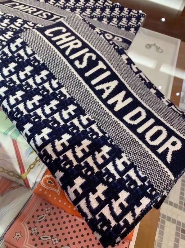 【2024】【DIOR ディオール 】オートクチュール ファッション トランジショナル カラー ロング ビアード スカーフ30*190CM