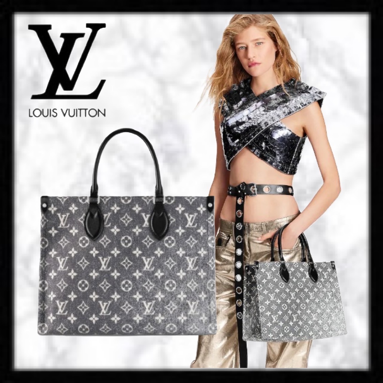 【2024】LV 【大容量】Louis Vuitton ルイヴィトン オン ザ ゴー MM バッグ