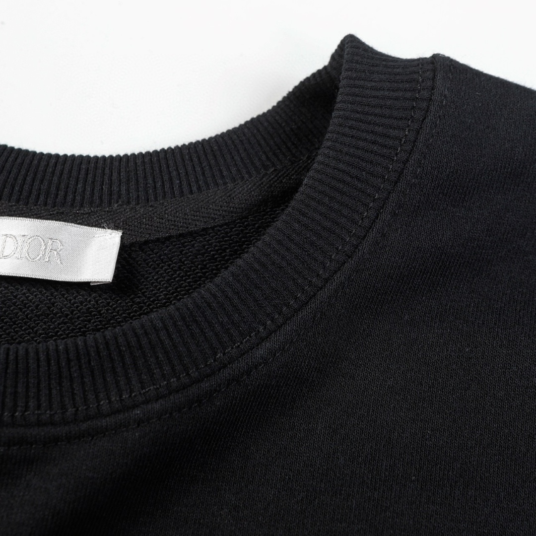 【DIOR  公式旗艦店】ディオール  丸首の衛衣 スウェット ご好評に付き再入荷！241121