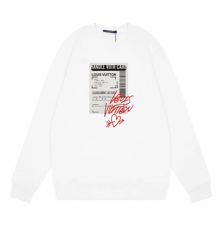 【LOUIS VUITTON 公式旗艦店】ルイヴィトン 丸首の衛衣 スウェットご好評に付き再入荷 240817