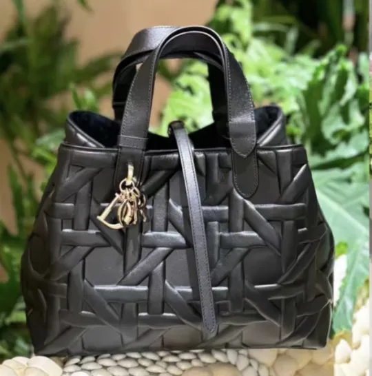 【オシャレで実用的】Dior  ディオール Toujours バッグ ミディアム M2821OBNT_M900   23 x 14 x 12 CM  240919