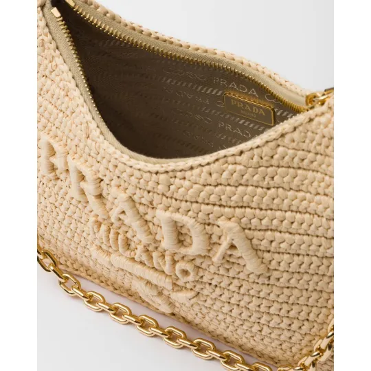 【大人気】PRADA  プラダ◆Re-edition ミニバッグ チェーン ストラップ付  22*18*6CM  240920