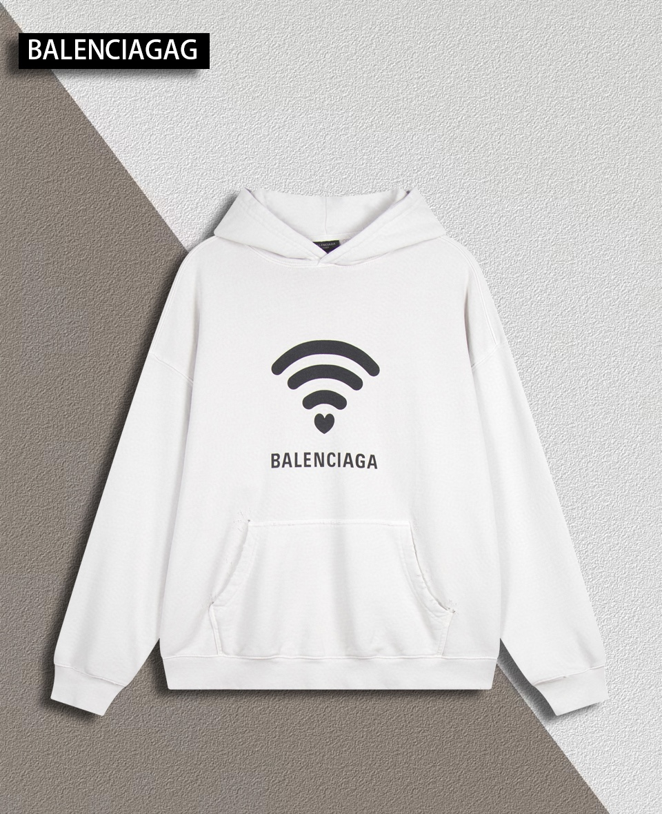 【BALENCIAGA 公式旗艦店】バレンシアガ パーカースウェット ご好評に付き再入荷！241127