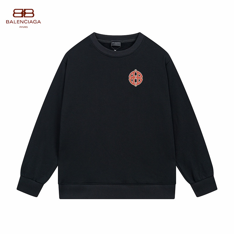 【BALENCIAGA 公式旗艦店】バレンシアガ 丸首の衛衣 スウェット ご好評に付き再入荷！241127