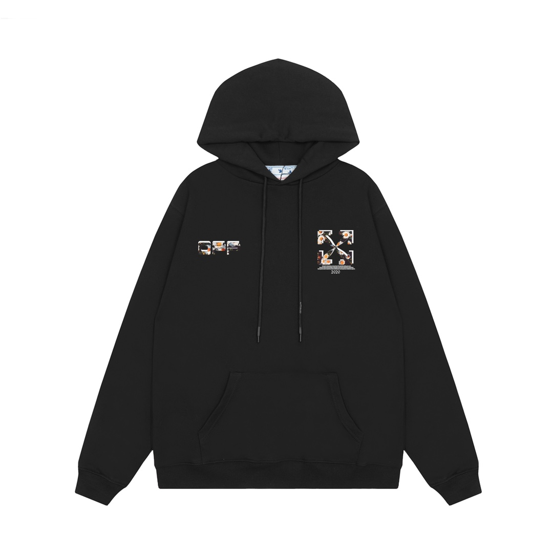 【OFF-WHITE  公式旗艦店】オフホワイトパーカースウェットご好評に付き再入荷 241127