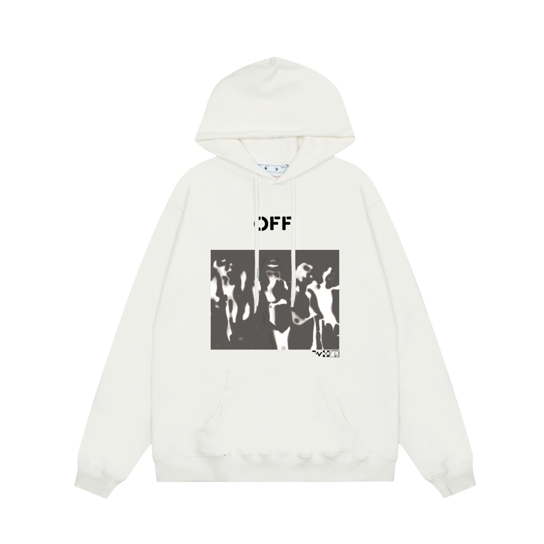 【OFF-WHITE  公式旗艦店】オフホワイトパーカースウェットご好評に付き再入荷 241127