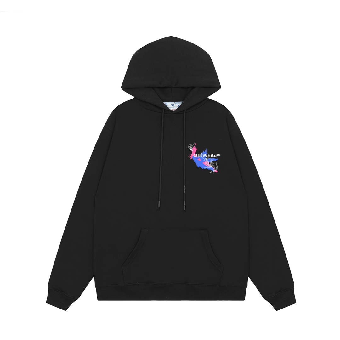 【OFF-WHITE  公式旗艦店】オフホワイトパーカースウェットご好評に付き再入荷 241127