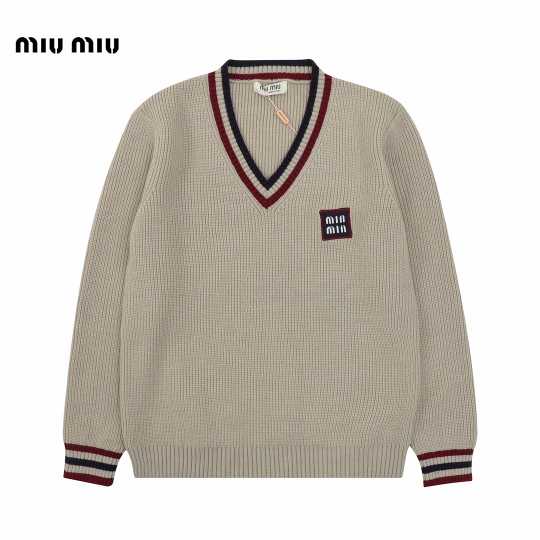 【Miumiu   公式旗艦店】ミュウミュウ   セーター好評に付き再入荷！ 241128
