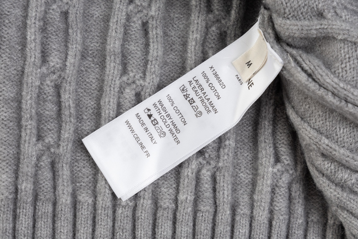 【CELINE  公式旗艦店】セリーヌ  セーター好評に付き再入荷！ 241030