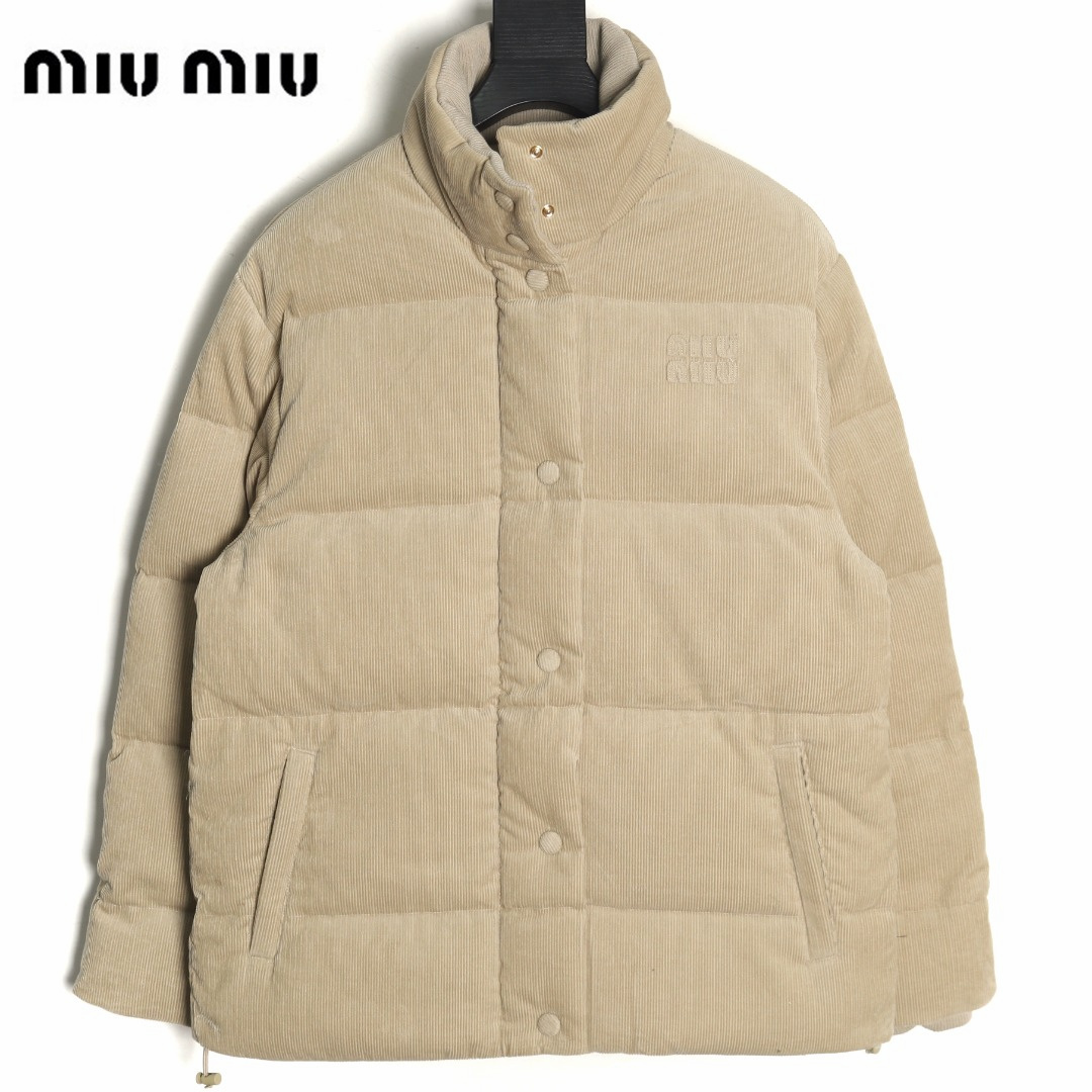 【Miumiu  公式旗艦店】ミュウミュウ ダウンジャケット ご好評に付き再入荷！241206