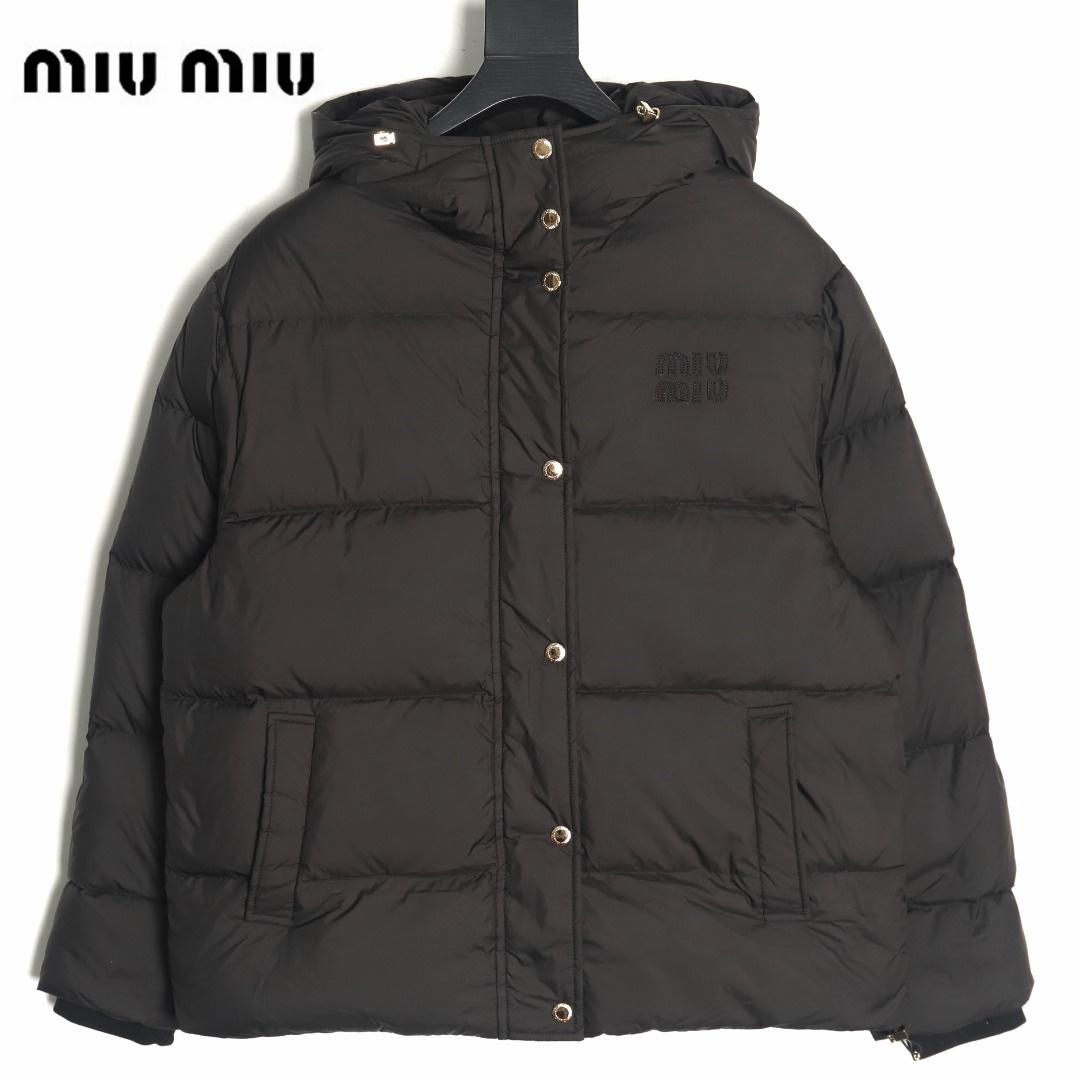 【Miumiu  公式旗艦店】ミュウミュウ ダウンジャケット ご好評に付き再入荷！241206