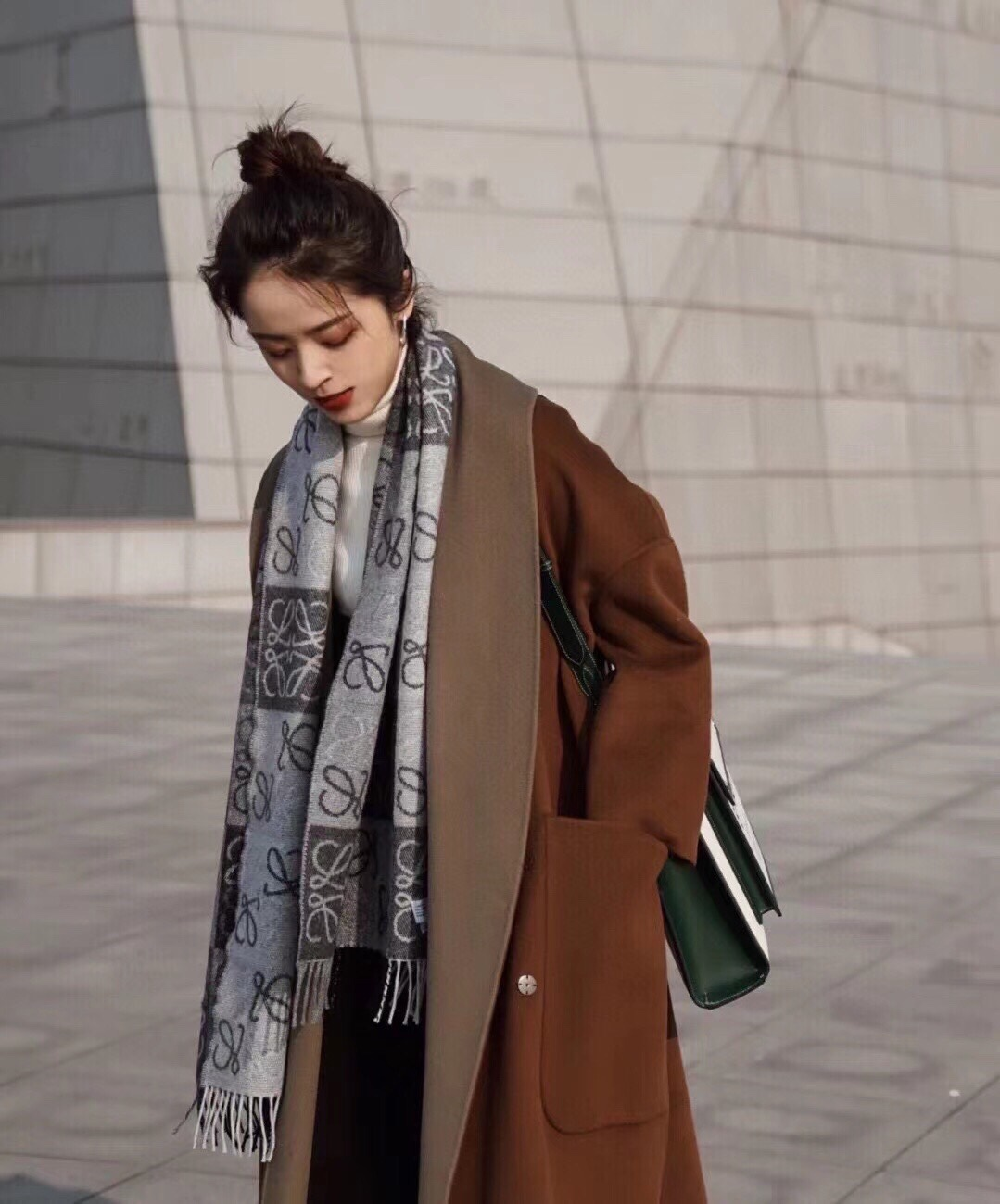 【LOEWE ロエベ】スカーフ40*200CM   241207