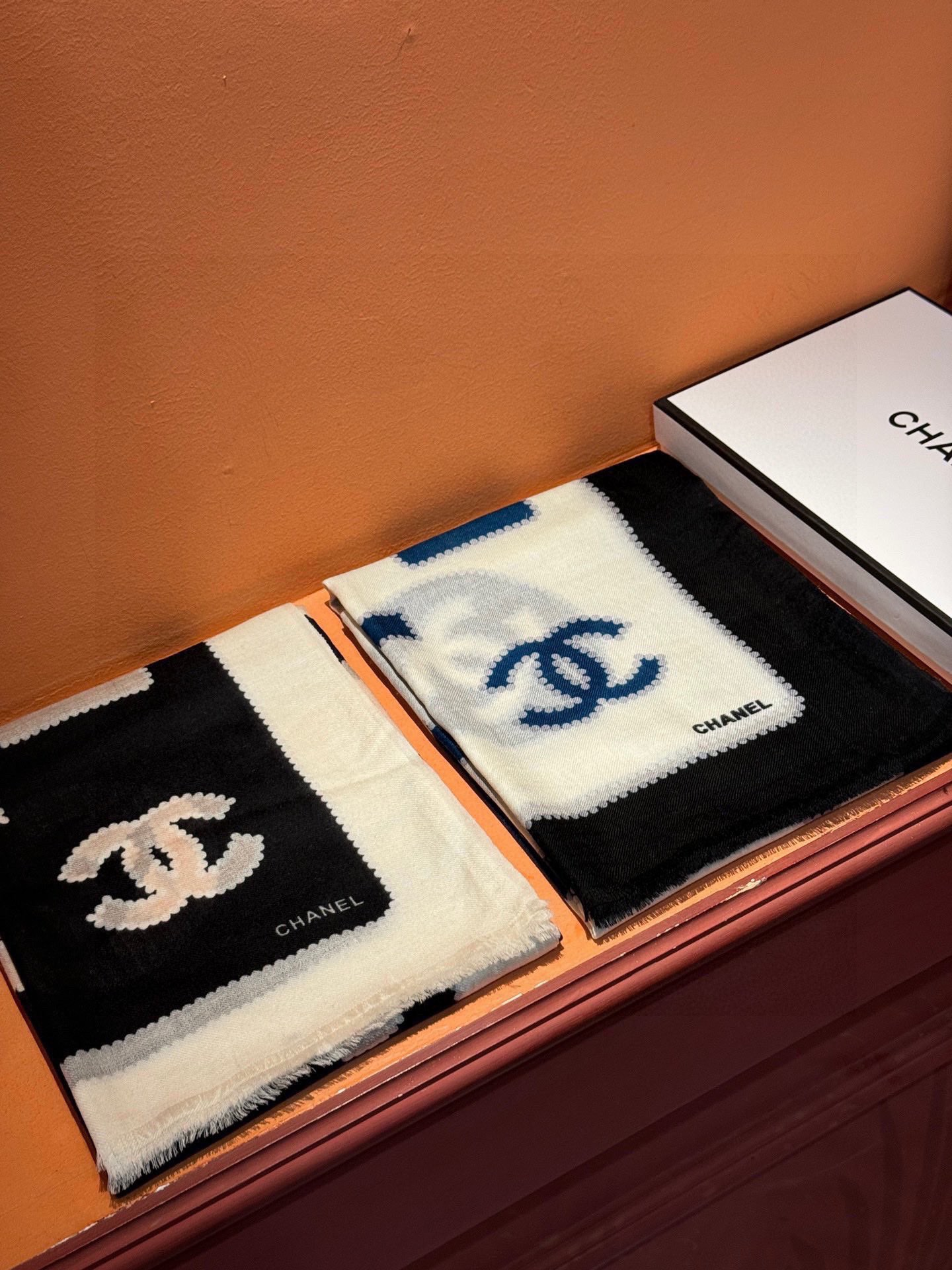 【CHANEL  シャネル 】スカーフ100*200CM  241209