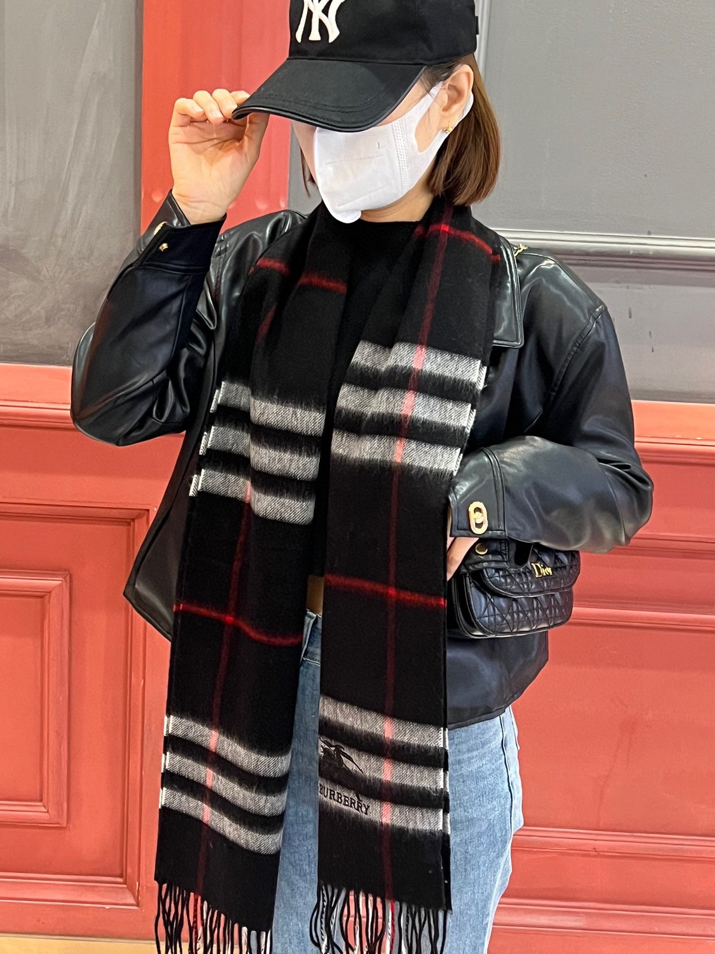 【BURBERRY  バーバリー】スカーフ30*180CM  241209