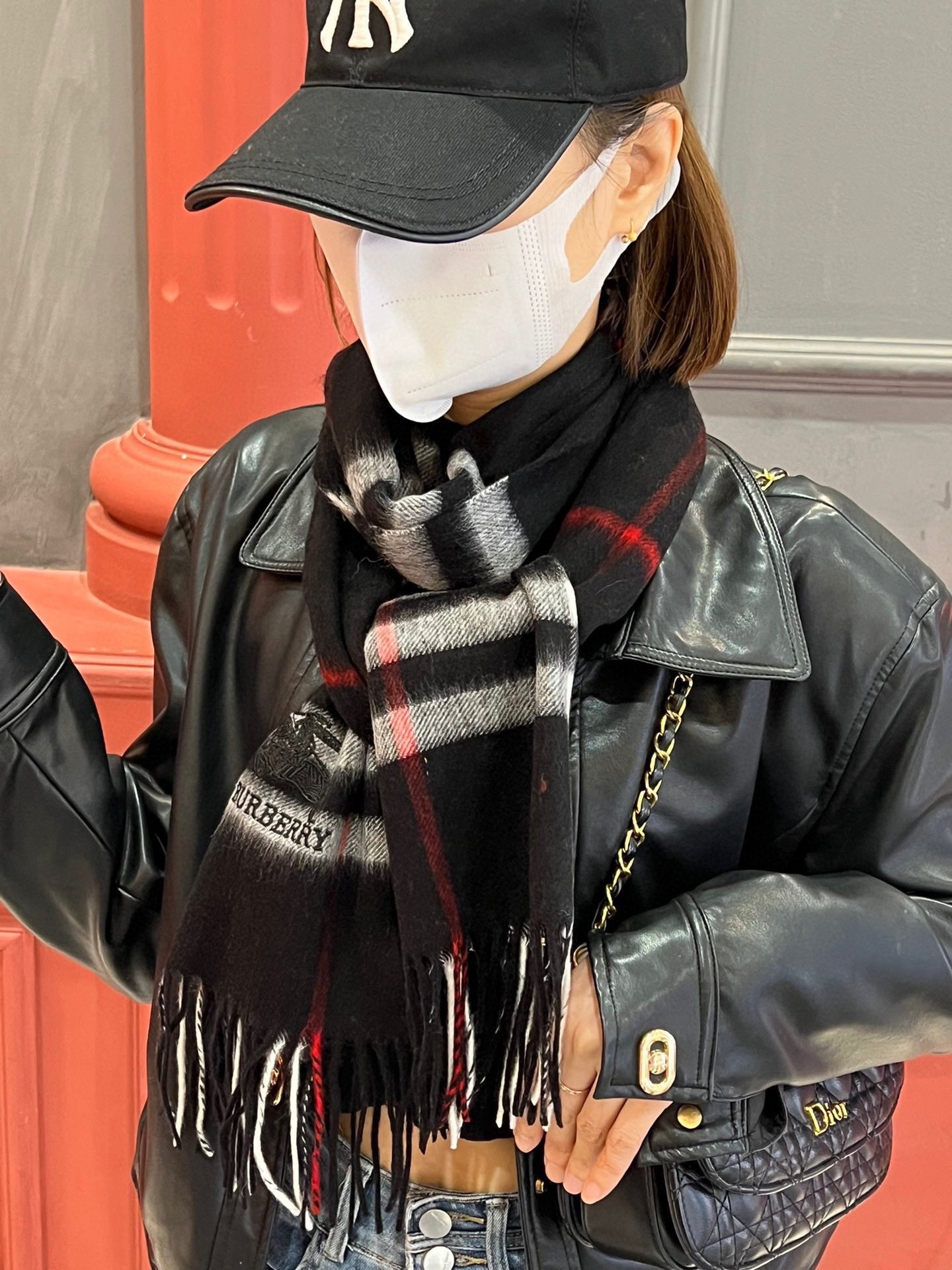 【BURBERRY  バーバリー】スカーフ30*180CM  241209