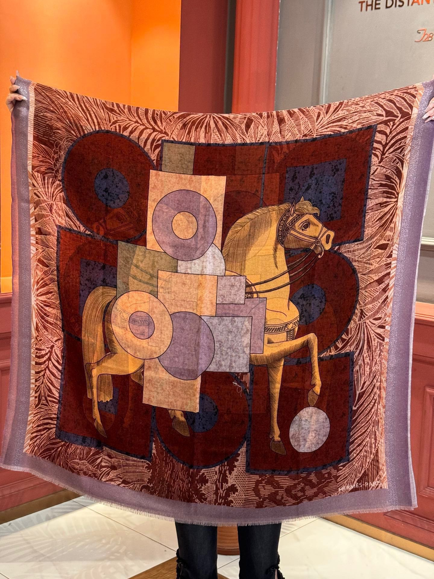 【HERMES エルメス 】スカーフ30*180CM  241210