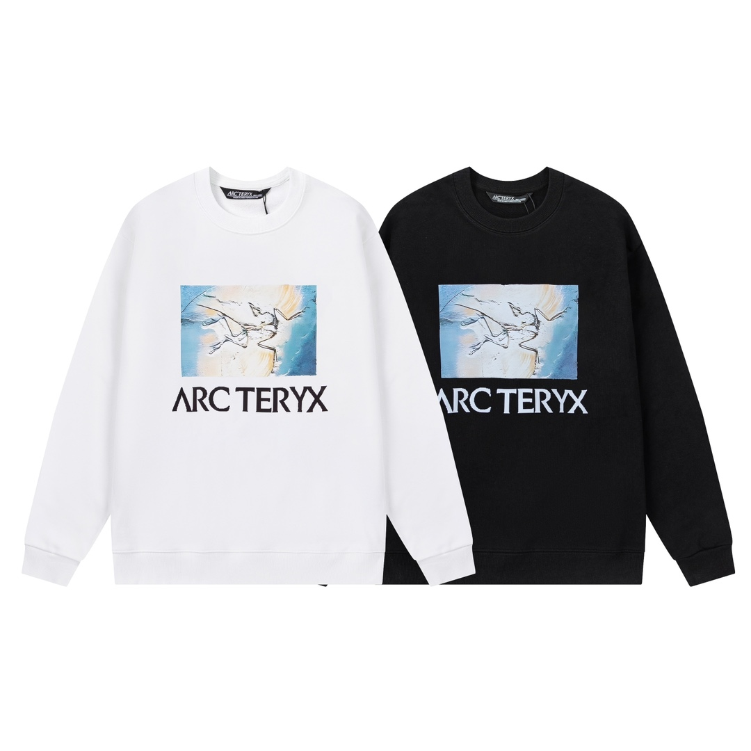 【ARCTERYX 公式旗艦店】アークテリクス  丸首の衛衣  スウェット ご好評に付き再入荷！241210