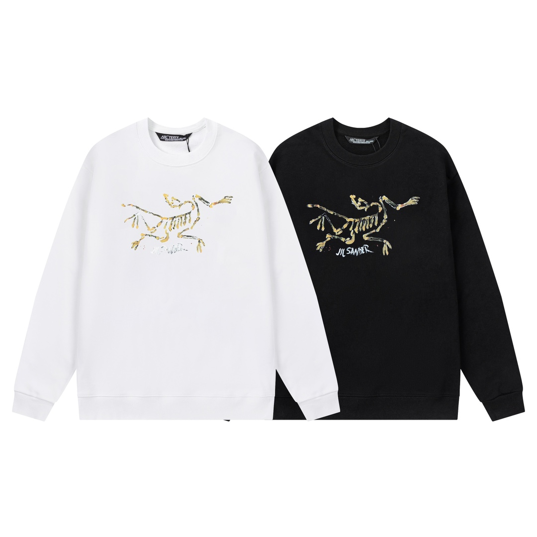 【ARCTERYX 公式旗艦店】アークテリクス  丸首の衛衣  スウェット ご好評に付き再入荷！241210