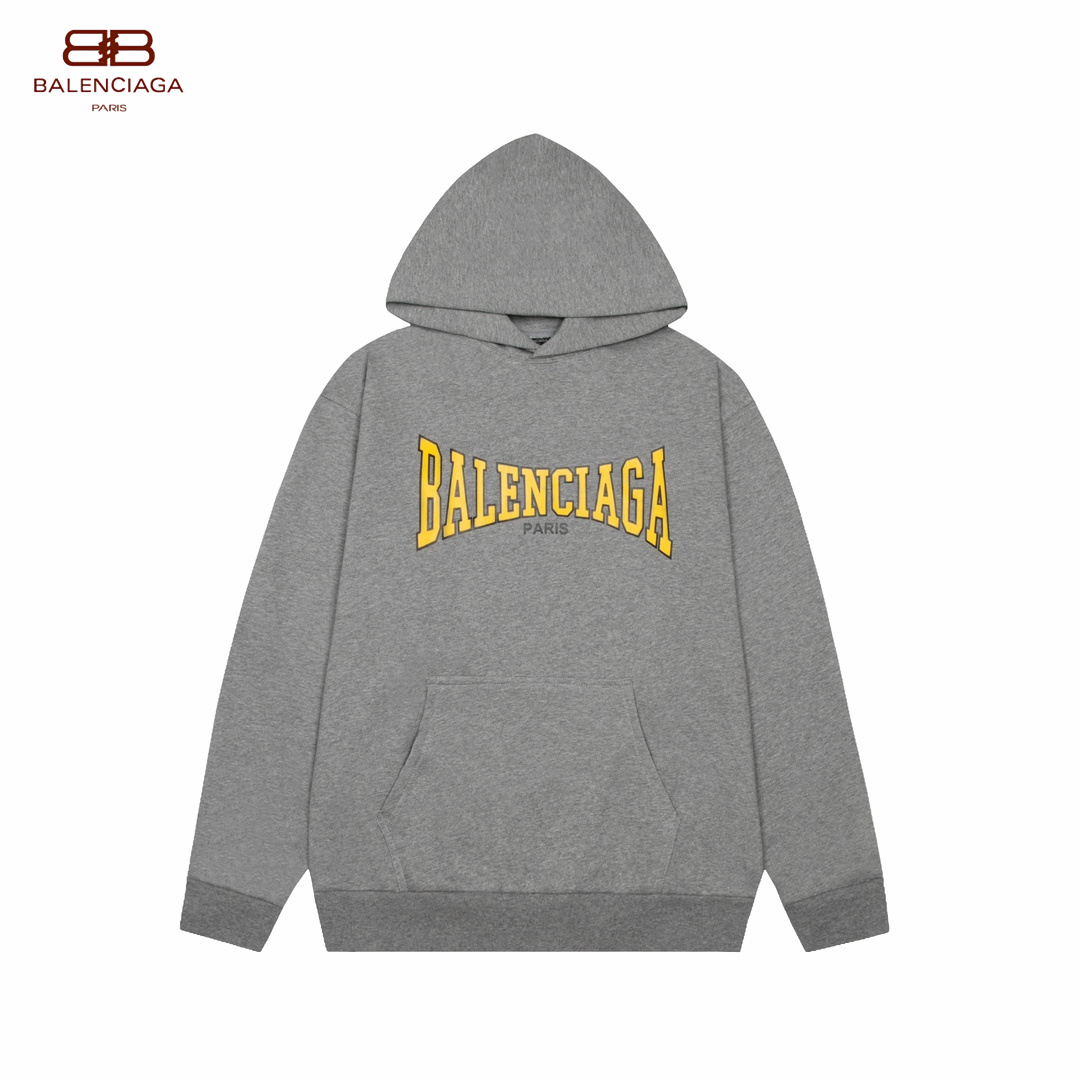 【BALENCIAGA 公式旗艦店】バレンシアガ 丸首の衛衣 スウェット ご好評に付き再入荷！241211