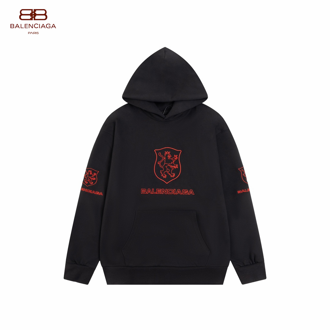 【BALENCIAGA 公式旗艦店】バレンシアガ 丸首の衛衣 スウェット ご好評に付き再入荷！241211