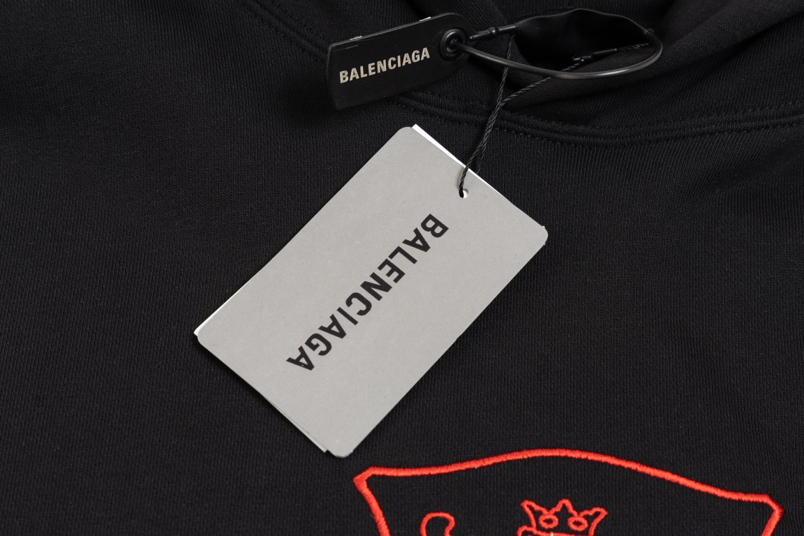 【BALENCIAGA 公式旗艦店】バレンシアガ 丸首の衛衣 スウェット ご好評に付き再入荷！241211