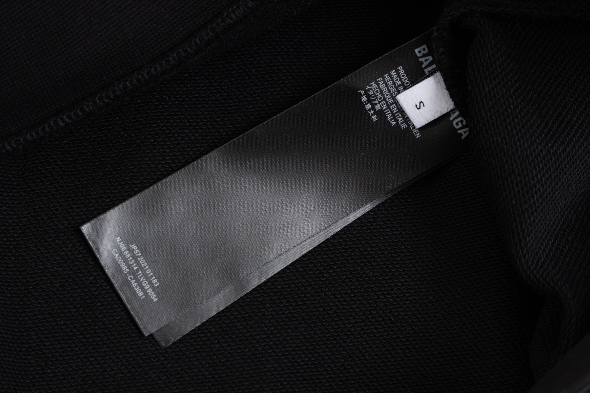 【BALENCIAGA 公式旗艦店】バレンシアガ 丸首の衛衣 スウェット ご好評に付き再入荷！241211