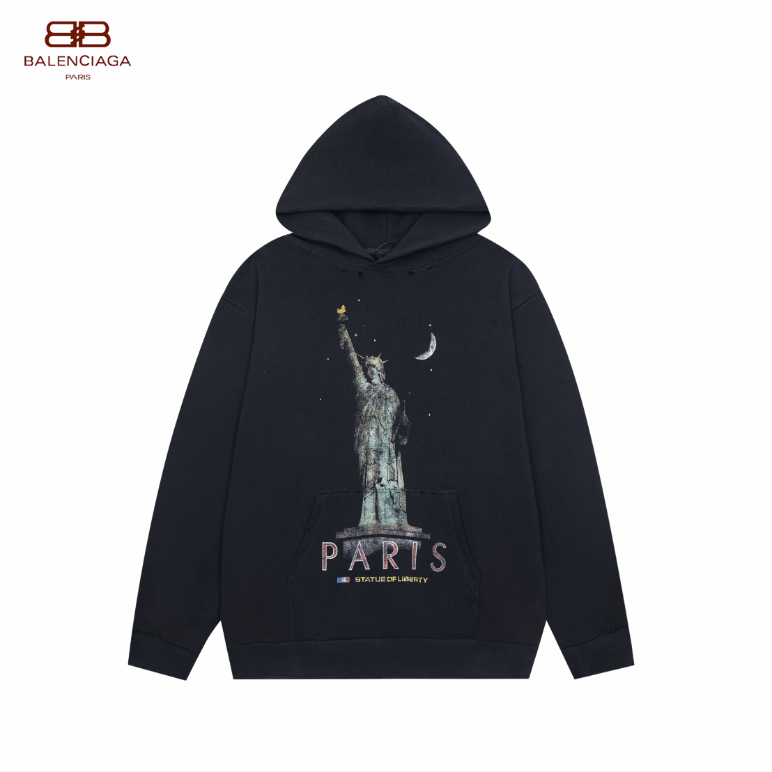 【BALENCIAGA 公式旗艦店】バレンシアガ 丸首の衛衣 スウェット ご好評に付き再入荷！241211