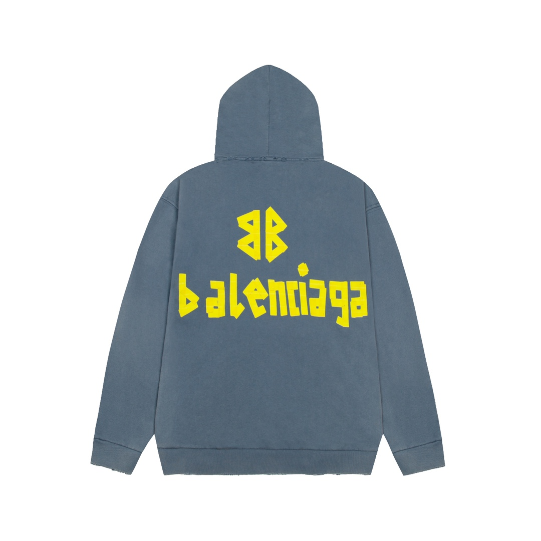 【BALENCIAGA 公式旗艦店】バレンシアガ  パーカー  スウェット ご好評に付き再入荷！241211