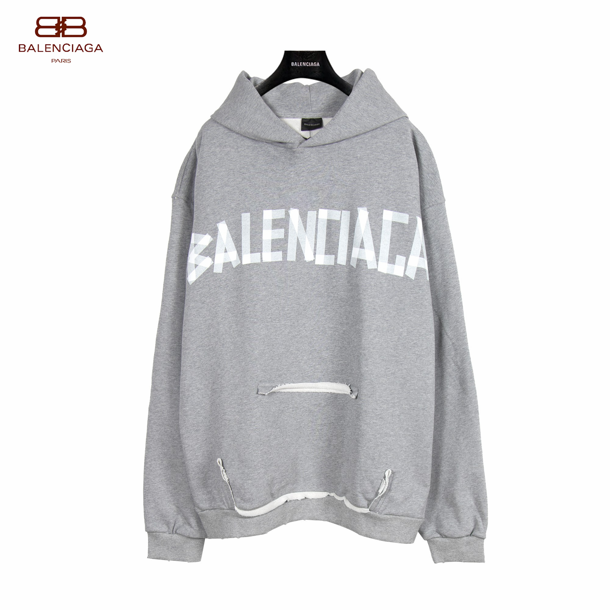 【BALENCIAGA 公式旗艦店】バレンシアガ パーカー スウェット ご好評に付き再入荷！241211