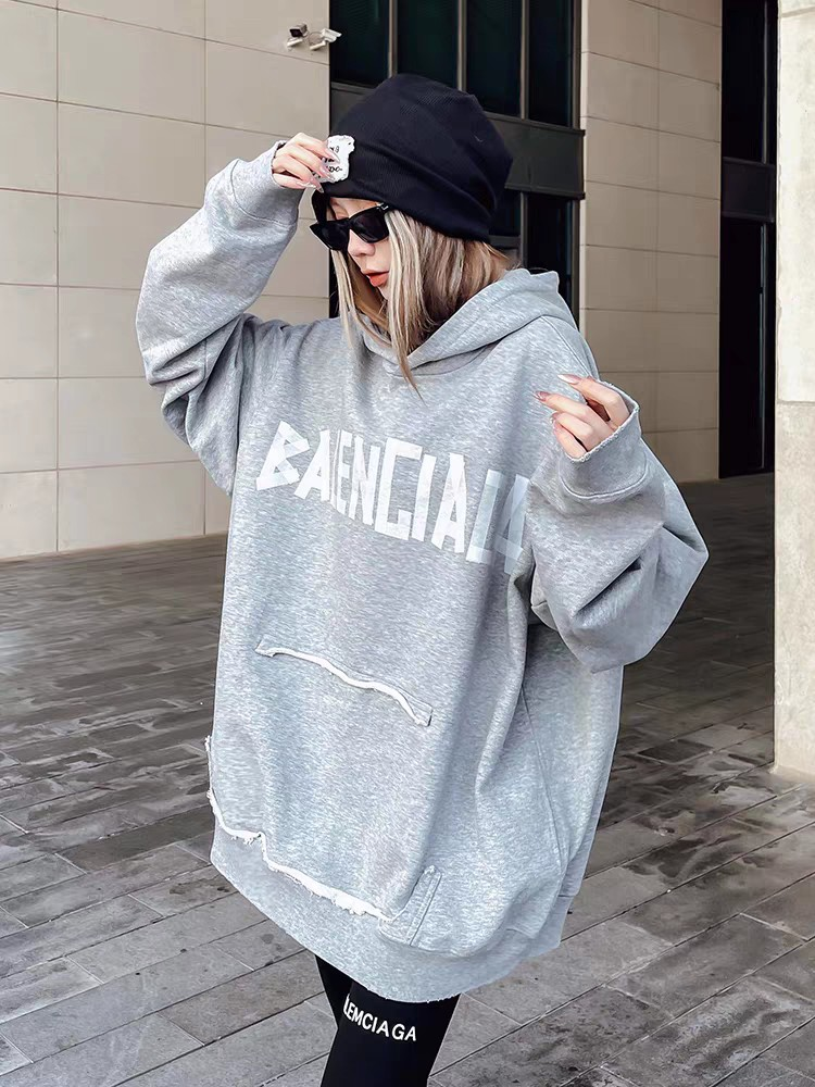 【BALENCIAGA 公式旗艦店】バレンシアガ パーカー スウェット ご好評に付き再入荷！241211