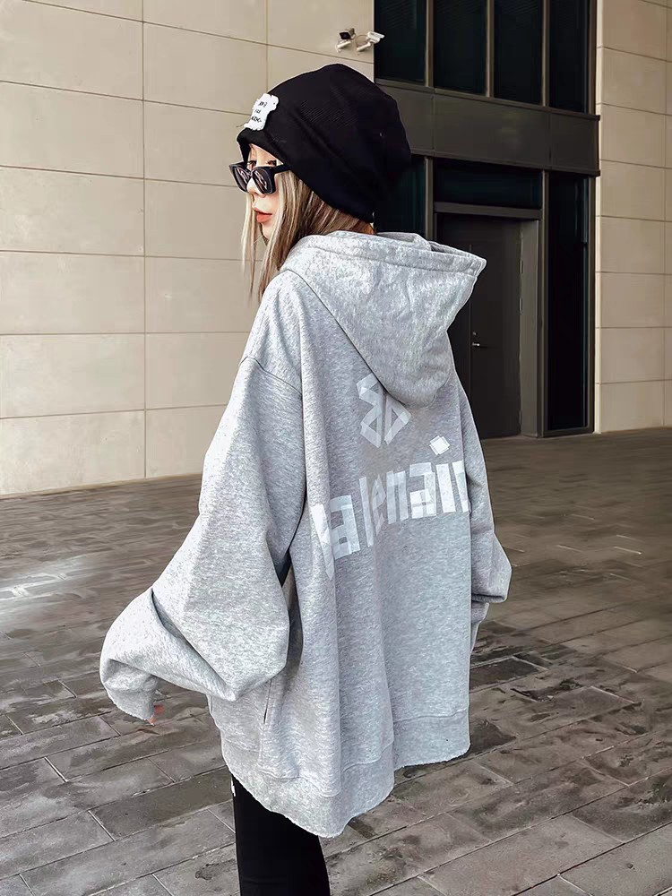 【BALENCIAGA 公式旗艦店】バレンシアガ パーカー スウェット ご好評に付き再入荷！241211