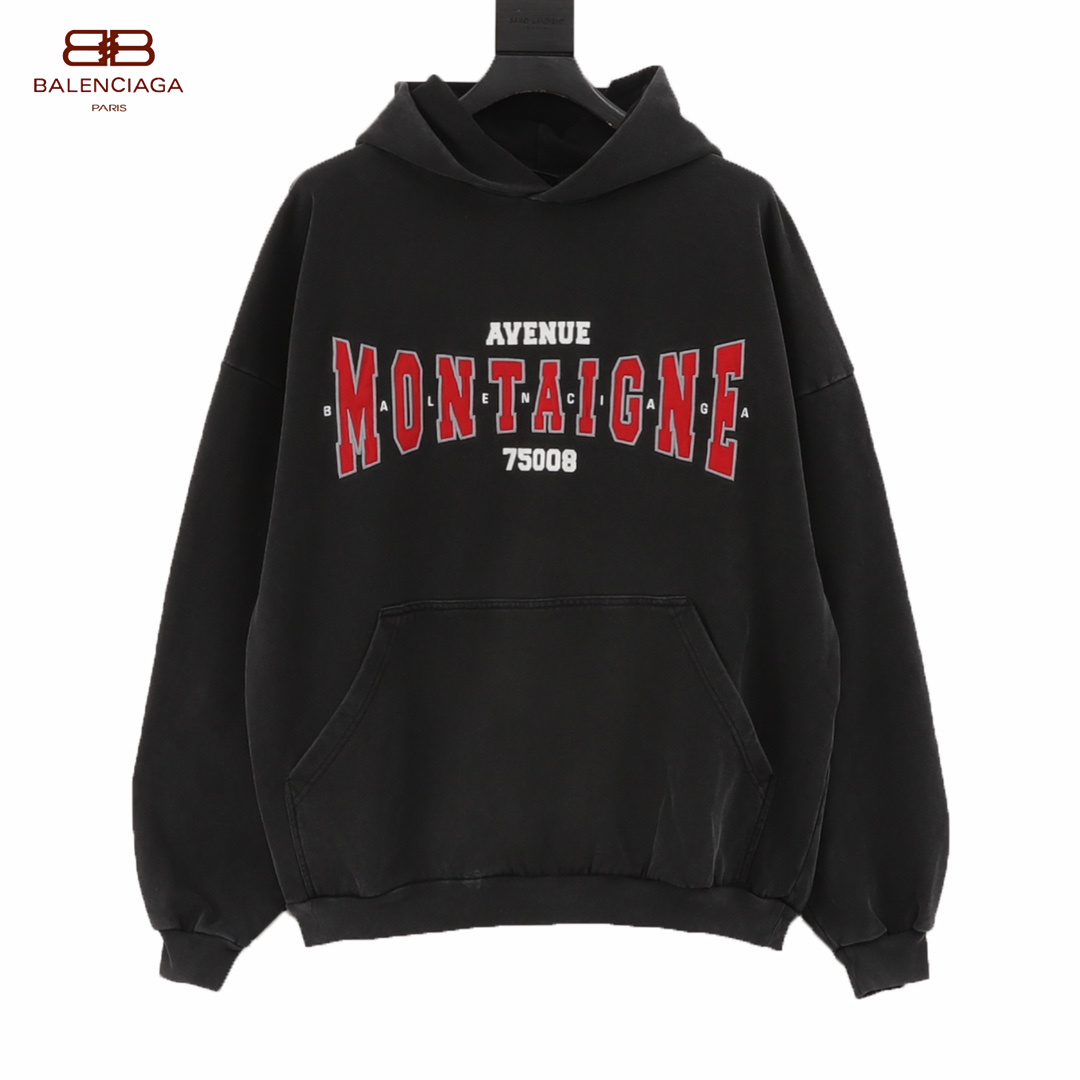 【BALENCIAGA 公式旗艦店】バレンシアガ パーカー スウェット ご好評に付き再入荷！241211