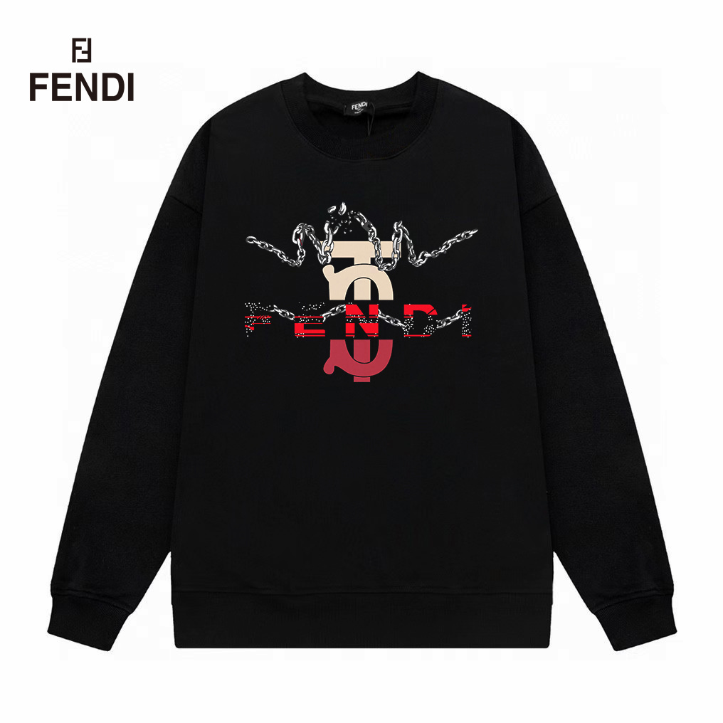 【FENDI  公式旗艦店】フェンディ丸首の衛衣 スウェット ご好評に付き再入荷！