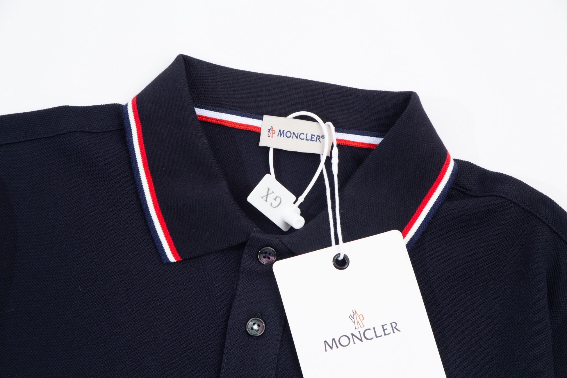 【MONCLER 公式旗艦店】 モンクレール  長袖ポロシャツ  ご好評に付き再入荷！241223