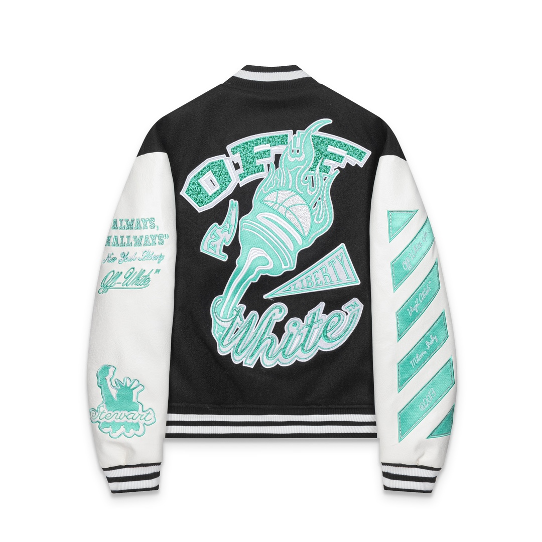 【OFF-WHITE  公式旗艦店】オフホワイト  野球着  ジャケット着ご好評に付き再入荷！241023