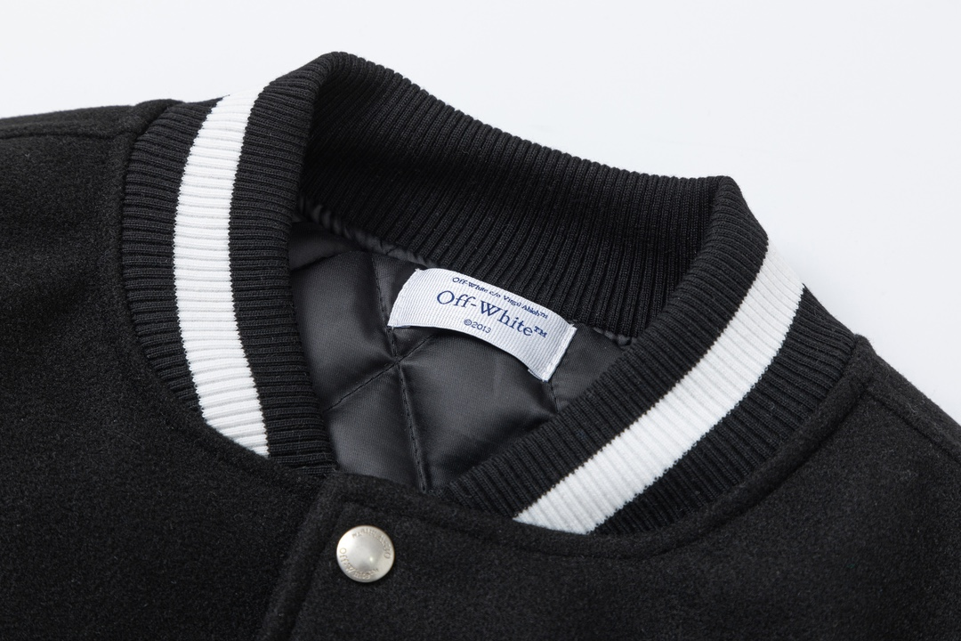 【OFF-WHITE  公式旗艦店】オフホワイト  野球着  ジャケット着ご好評に付き再入荷！241023